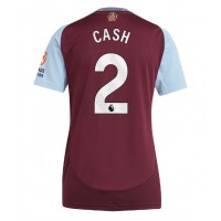 Aston Villa Matty Cash #2 Hjemmedrakt Dame 2024-25 Kortermet